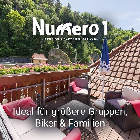 Numero1-Pension Und Cafe Рюбеланд Экстерьер фото