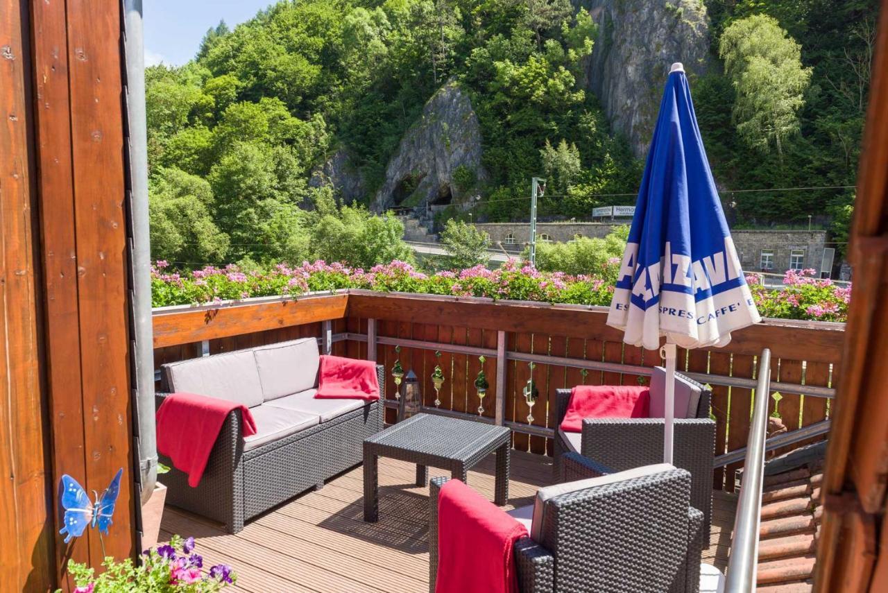 Numero1-Pension Und Cafe Рюбеланд Экстерьер фото