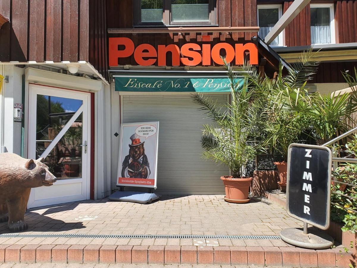Numero1-Pension Und Cafe Рюбеланд Экстерьер фото